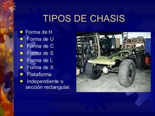 Carrocerias y chasis (anclaje)