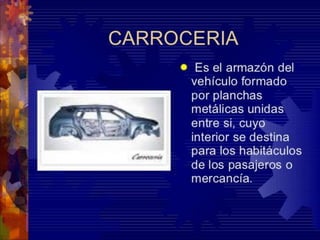 Carrocerias y chasis (anclaje)