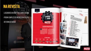 NAREVISTA
-LOGOMARCANAMATÉRIACARRODOANO
-PÁGINASIMPLESDEANÚNCIONAEDIÇÃO
-RETORNODEMÍDIA
 