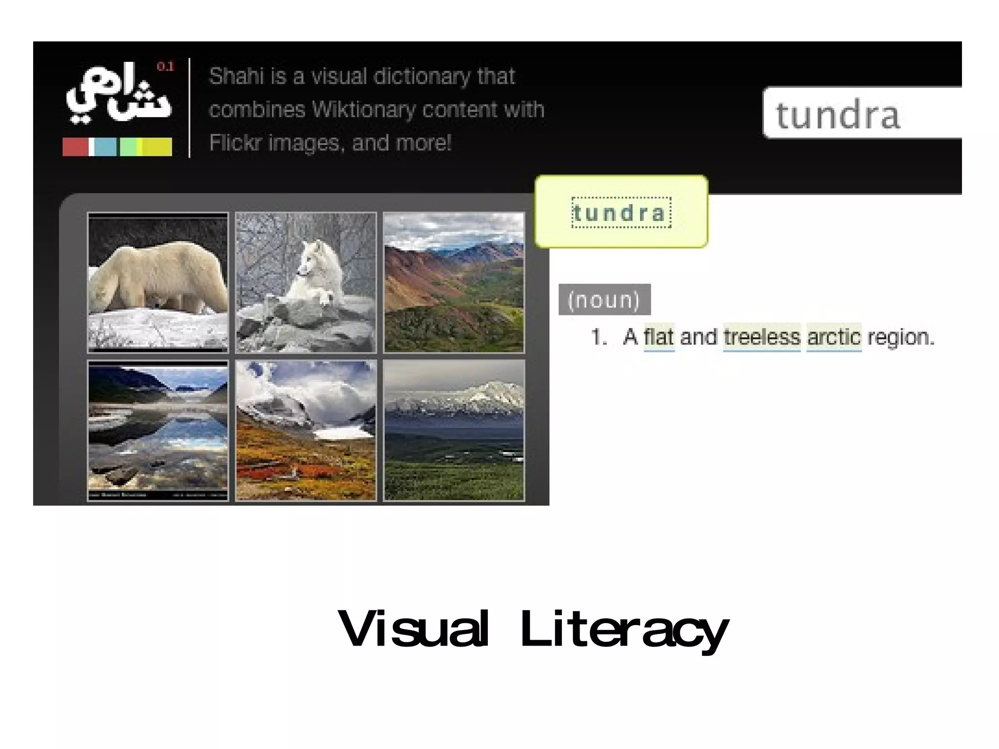 Visual Literacy 