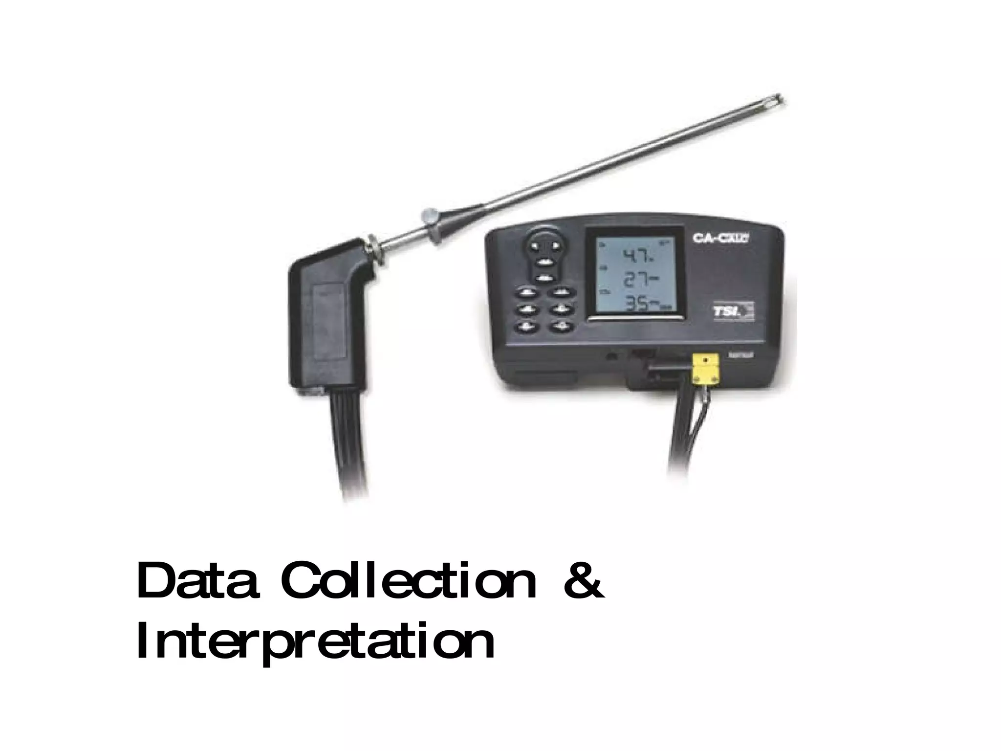 Data Collection & Interpretation 