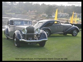 1934 HispanoSuiza J12 Fernandez Darrin Coupe de Ville 