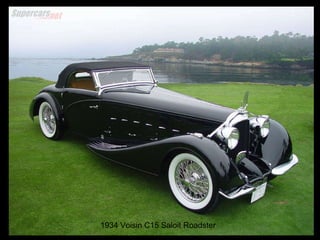1934 Voisin C15 Saloit Roadster 