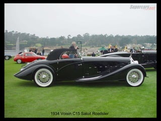 1934 Voisin C15 Saloit Roadster 