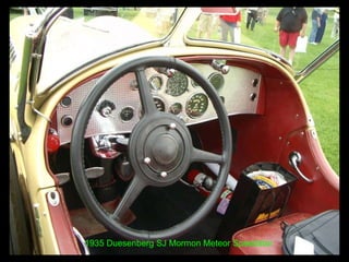 1935 Duesenberg SJ Mormon Meteor Speedster 