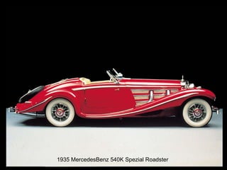 1935 MercedesBenz 540K Spezial Roadster 
