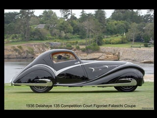 1936 Delahaye 135 Competition Court Figoniet Falaschi Coupe 