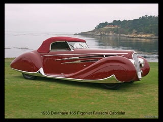 1938 Delahaye 165 Figoniet Falaschi Cabriolet 