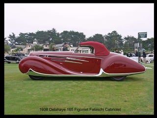 1938 Delahaye 165 Figoniet Falaschi Cabriolet 