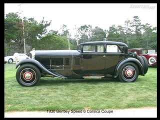 1930 Bentley Speed 6 Corsica Coupe 