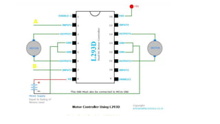 Carros y puente h con arduino c4 | PPT