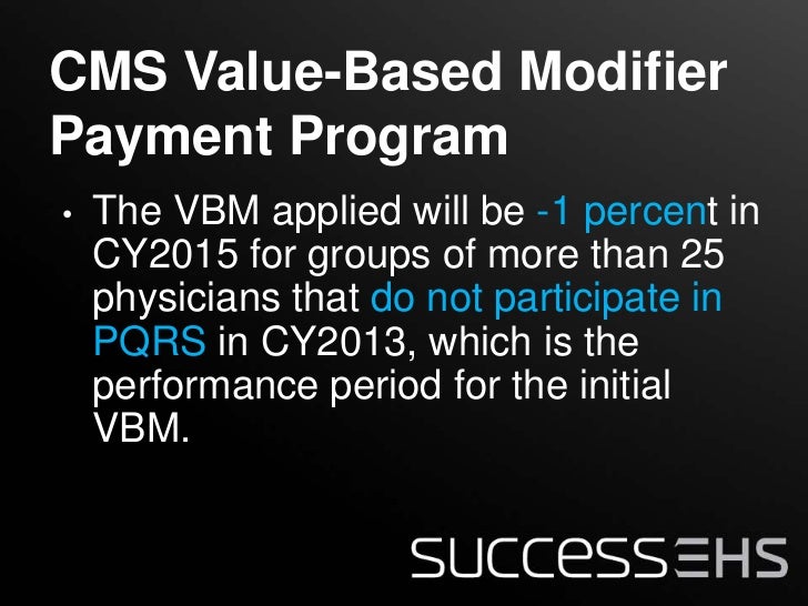 CMS Incentives and Penalties