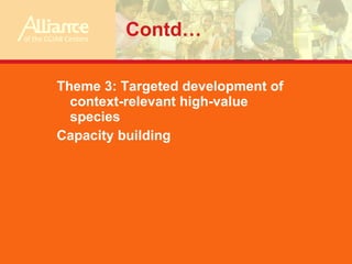 Consortium for Agricultural Research and Rehabilitation in Southern Sudan (CARRSS)