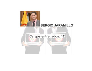 SERGIO JARAMILLO
Cargos entregados: 12

 