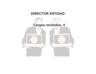 DIRECTOR ENTIDAD
Cargos recibidos: 4

 
