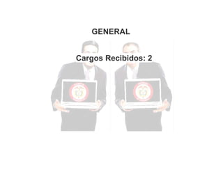 GENERAL
Cargos Recibidos: 2

 