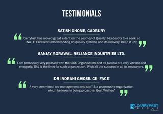 Carryfast - Corporate Presentation