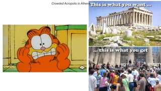 Crowded Acropolis in Athens
 