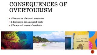  1 Destruction of natural ecosystems
 2. Increase in the amount of waste
 3.Escape and unease of residents
 