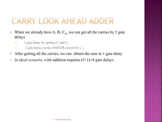 Carry look ahead adder 