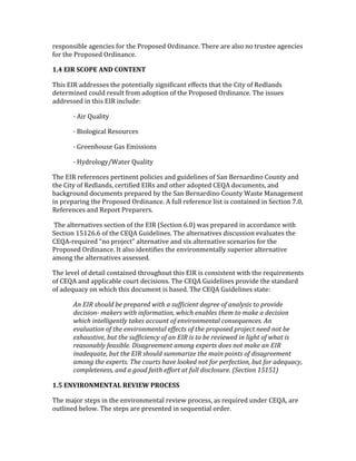 *.41#$4,;5.!&<.$',.4!W#*!%Q.!L*#1#4.6!V*6,$&$'.7!RQ.*.!&*.!&54#!$#!%*24%..!&<.$',.4!
W#*!%Q.!L*#1#4.6!V*6,$&$'.7!
B[F'8;='!*2Q8'MSU'*2S68S6'
RQ,4!HK+!&66*.44.4!%Q.!1#%.$%,&553!4,<$,W,'&$%!.WW.'%4!%Q&%!%Q.!",%3!#W!+.65&$64!
6.%.*9,$.6!'#256!*.425%!W*#9!&6#1%,#$!#W!%Q.!L*#1#4.6!V*6,$&$'.7!RQ.!,442.4!
&66*.44.6!,$!%Q,4!HK+!,$'526.(!
g!),*!Y2&5,%3!!
g!N,#5#<,'&5!+.4#2*'.4!!
g!Z*..$Q#24.!Z&4!H9,44,#$4!!
g![36*#5#<3l&%.*!Y2&5,%3!!
RQ.!HK+!*.W.*.$'.4!1.*%,$.$%!1#5,',.4!&$6!<2,6.5,$.4!#W!J&$!N.*$&*6,$#!"#2$%3!&$6!
%Q.!",%3!#W!+.65&$64/!'.*%,W,.6!HK+4!&$6!#%Q.*!&6#1%.6!"HY)!6#'29.$%4/!&$6!
;&'O<*#2$6!6#'29.$%4!1*.1&*.6!;3!%Q.!J&$!N.*$&*6,$#!"#2$%3!&4%.!^&$&<.9.$%!
,$!1*.1&*,$<!%Q.!L*#1#4.6!V*6,$&$'.7!)!W255!*.W.*.$'.!5,4%!,4!'#$%&,$.6!,$!J.'%,#$!E7?/!
+.W.*.$'.4!&$6!+.1#*%!L*.1&*.*47!!!
!RQ.!&5%.*$&%,-.4!4.'%,#$!#W!%Q.!HK+!=J.'%,#$!C7?@!8&4!1*.1&*.6!,$!&''#*6&$'.!8,%Q!
J.'%,#$!FTFGC7C!#W!%Q.!"HY)!Z2,6.5,$.47!RQ.!&5%.*$&%,-.4!6,4'244,#$!.-&52&%.4!%Q.!
"HY)D*.X2,*.6!c$#!1*#M.'%d!&5%.*$&%,-.!&$6!4,I!&5%.*$&%,-.!4'.$&*,#4!W#*!%Q.!
L*#1#4.6!V*6,$&$'.7!K%!&54#!,6.$%,W,.4!%Q.!.$-,*#$9.$%&553!421.*,#*!&5%.*$&%,-.!
&9#$<!%Q.!&5%.*$&%,-.4!&44.44.67!
RQ.!5.-.5!#W!6.%&,5!'#$%&,$.6!%Q*#2<Q#2%!%Q,4!HK+!,4!'#$4,4%.$%!8,%Q!%Q.!*.X2,*.9.$%4!
#W!"HY)!&$6!&115,'&;5.!'#2*%!6.',4,#$47!RQ.!"HY)!Z2,6.5,$.4!1*#-,6.!%Q.!4%&$6&*6!
#W!&6.X2&'3!#$!8Q,'Q!%Q,4!6#'29.$%!,4!;&4.67!RQ.!"HY)!Z2,6.5,$.4!4%&%.(!
?,'HJ3'4-+G.&'(#'$"#$%"#&'720-'%'4G//282#,0'&#E"##'+/'%,%.)424'0+'$"+@2&#'
′+,P':%S#"4'720-'2,/+":%02+,I'7-28-'#,%(.#4'0-#:'0+':%S#'%'′+,'
7-28-'2,0#..2E#,0.)'0%S#4'%88+G,0'+/'#,@2"+,:#,0%.'8+,4#TG#,8#4M'?,'
#@%.G%02+,'+/'0-#'#,@2"+,:#,0%.'#//#804'+/'0-#'$"+$+4#&'$"+B#80',##&',+0'(#'
#R-%G402@#I'(G0'0-#'4G//282#,8)'+/'%,'HJ3'24'0+'(#'"#@2#7#&'2,'.2E-0'+/'7-%0'24'
"#%4+,%(.)'/#%42(.#M'924%E"##:#,0'%:+,E'#R$#"04'&+#4',+0':%S#'%,'HJ3'
2,%&#TG%0#I'(G0'0-#'HJ3'4-+G.&'4G::%"2U#'0-#':%2,'$+2,04'+/'&24%E"##:#,0'
%:+,E'0-#'#R$#"04M'Q-#'8+G"04'-%@#'.++S#&',+0'/+"'$#"/#802+,I'(G0'/+"'%&#TG%8)I'
8+:$.#0#,#44I'%,&'%'E++&'/%20-'#//+"0'%0'/G..'&248.+4G"#M'*D#802+,'=O=O=5'
B[^'8SJ;=2SI8S6M]'=8J;8H'Q=2*8!!'
RQ.!9&M#*!4%.14!,$!%Q.!.$-,*#$9.$%&5!*.-,.8!1*#'.44/!&4!*.X2,*.6!2$6.*!"HY)/!&*.!
#2%5,$.6!;.5#87!RQ.!4%.14!&*.!1*.4.$%.6!,$!4.X2.$%,&5!#*6.*7!
 