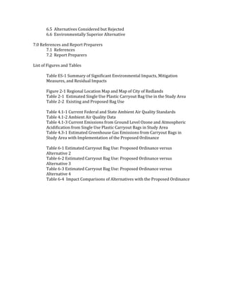 C7T!!)5%.*$&%,-.4!"#$4,6.*.6!;2%!+.M.'%.6!!
C7C!!H$-,*#$9.$%&553!J21.*,#*!)5%.*$&%,-.!!
!
E7?!+.W.*.$'.4!&$6!+.1#*%!L*.1&*.*4!
E7F!!+.W.*.$'.4!!
E7G!!+.1#*%!L*.1&*.*4!!
!
P,4%!#W!a,<2*.4!&$6!R&;5.4!
!
R&;5.!HJDF!J299&*3!#W!J,<$,W,'&$%!H$-,*#$9.$%&5!K91&'%4/!^,%,<&%,#$!
^.&42*.4/!&$6!+.4,62&5!K91&'%4!
!
a,<2*.!GDF!+.<,#$&5!P#'&%,#$!^&1!&$6!^&1!#W!",%3!#W!+.65&$64!
R&;5.!GDF!!H4%,9&%.6!J,$<5.!U4.!L5&4%,'!"&**3#2%!N&<!U4.!,$!%Q.!J%263!)*.&!
R&;5.!GDG!!HI,4%,$<!&$6!L*#1#4.6!N&<!U4.!
!
R&;5.!S7FDF!"2**.$%!a.6.*&5!&$6!J%&%.!)9;,.$%!),*!Y2&5,%3!J%&$6&*64!
R&;5.!S7FDG!)9;,.$%!),*!Y2&5,%3!0&%&!
R&;5.!S7FDA!"2**.$%!H9,44,#$4!W*#9!Z*#2$6!P.-.5!Vb#$.!&$6!)%9#41Q.*,'!
)',6,W,'&%,#$!W*#9!J,$<5.!U4.!L5&4%,'!"&**3#2%!N&<4!,$!J%263!)*.&!
R&;5.!S7ADF!H4%,9&%.6!Z*..$Q#24.!Z&4!H9,44,#$4!W*#9!"&**3#2%!N&<4!,$!
J%263!)*.&!8,%Q!K915.9.$%&%,#$!#W!%Q.!L*#1#4.6!V*6,$&$'.!
'
R&;5.!CDF!H4%,9&%.6!"&**3#2%!N&<!U4.(!L*#1#4.6!V*6,$&$'.!-.*424!!
)5%.*$&%,-.!G!
R&;5.!CDG!H4%,9&%.6!"&**3#2%!N&<!U4.(!L*#1#4.6!V*6,$&$'.!-.*424!
)5%.*$&%,-.!A!
R&;5.!CDA!H4%,9&%.6!"&**3#2%!N&<!U4.(!L*#1#4.6!V*6,$&$'.!-.*424!
)5%.*$&%,-.!S!
R&;5.!CDS!!K91&'%!"#91&*,4#$4!#W!)5%.*$&%,-.4!8,%Q!%Q.!L*#1#4.6!V*6,$&$'.!
'
'
'
'
'
'
'
'
 