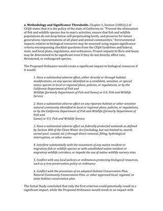 '
+['I&0Y.3.%.$-'+#3'!"$#"5"4+#4&'6Y,&)Y.%3)['"Q&1%.*!F/!J.'%,#$!GF??F='@!#W!
"HY)!4%&%.4!%Q&%!,%!,4!%Q.!1#5,'3!#W!%Q.!4%&%.!#W!"&5,W#*$,&!%#(!cL*.-.$%!%Q.!.5,9,$&%,#$!
#W!W,4Q!&$6!8,565,W.!41.',.4!62.!%#!9&$e4!&'%,-,%,.4/!.$42*.!%Q&%!W,4Q!&$6!8,565,W.!
1#125&%,#$4!6#!$#%!6*#1!;.5#8!4.5WD1.*1.%2&%,$<!5.-.54/!&$6!1*.4.*-.!W#*!W2%2*.!
<.$.*&%,#$4!*.1*.4.$%&%,#$4!#W!&55!15&$%!&$6!&$,9&5!'#992$,%,.47d!H$-,*#$9.$%&5!
,91&'%4!*.5&%,-.!%#!;,#5#<,'&5!*.4#2*'.4!9&3!;.!&44.44.6!24,$<!,91&'%!4,<$,W,'&$'.!
'*,%.*,&!.$'#91&44,$<!'Q.'O5,4%!X2.4%,#$4!W*#9!%Q.!1H_?!`G2&#.2,#4'&$6!W.6.*&5/!
4%&%./!&$6!5#'&5!15&$4/!*.<25&%,#$4/!&$6!#*6,$&$'.47!L*#M.'%!,91&'%4!%#!W5#*&!&$6!W&2$&!
9&3!;.!6.%.*9,$.6!%#!;.!4,<$,W,'&$%!.-.$!,W!%Q.3!6#!$#%!6,*.'%53!&WW.'%!*&*./!
%Q*.&%.$.6/!#*!.$6&$<.*.6!41.',.47!
!
RQ.!L*#1#4.6!V*6,$&$'.!8#256!'*.&%.!&!4,<$,W,'&$%!,91&'%!%#!;,#5#<,'&5!*.4#2*'.4!,W!
,%!8#256(!
'
=M'V%@#'%'4G(40%,02%.'%&@#"4#'#//#80I'#20-#"'&2"#80.)'+"'0-"+GE-'-%(20%0'
:+&2/28%02+,4I'+,'%,)'4$#82#4'2&#,02/2#&'%4'%'8%,&2&%0#I'4#,4202@#I'+"'4$#82%.'
40%0G4'4$#82#4'2,'.+8%.'+"'"#E2+,%.'$.%,4I'$+.282#4I'+"'"#EG.%02+,4I'+"'()'0-#'
1%.2/+",2%'9#$%"0:#,0'+/'W24-'%,&'
a2.&.2/#'*/+":#".)'9#$%"0:#,0'+/'W24-'%,&'`%:#5'+"'FMDM'W24-'%,&'a2.&.2/#'
D#"@28#'
'
;M'V%@#'%'4G(40%,02%.'%&@#"4#'#//#80'+,'%,)'"2$%"2%,'-%(20%0'+"'+0-#"'4#,4202@#'
,%0G"%.'8+::G,20)'2&#,02/2#&'2,'.+8%.'+"'"#E2+,%.'$.%,4I'$+.282#4I'+"'"#EG.%02+,4I'
+"'()'0-#'1%.2/+",2%'9#$%"0:#,0'+/'W24-'%,&'a2.&.2/#'*/+":#".)'9#$%"0:#,0'+/'
W24-'%,&'
`%:#5'+"'FMDM'W24-'%,&'a2.&.2/#'D#"@28#'
'
>M'V%@#'%'4G(40%,02%.'%&@#"4#'#//#80'+,'/#&#"%..)'$"+0#80#&'7#0.%,&4'%4'&#/2,#&'
()'D#802+,'N<N'+/'0-#'1.#%,'a%0#"'?80'*2,8.G&2,EI'(G0',+0'.2:20#&'0+I':%"4-I'
@#",%.'$++.M'8+%40%.I'#08M5'0-"+GE-'&2"#80'"#:+@%.I'/2..2,EI'-)&"+.+E28%.'
2,0#""G$02+,I'+"'+0-#"':#%,4'
'
NM'J,0#"/#"#'4G(40%,02%..)'720-'0-#':+@#:#,0'+/'%,)',%02@#'"#42&#,0'+"'
:2E"%0+")'/24-'+"'72.&.2/#'4$#82#4'+"'720-'#40%(.24-#&',%02@#'"#42&#,0'+"'
:2E"%0+")'72.&.2/#'8+""2&+"4I'+"'2:$#&#'0-#'G4#'+/',%02@#'72.&.2/#',G"4#")'420#4'
'
OM'1+,/.280'720-'%,)'.+8%.'$+.282#4'+"'+"&2,%,8#4'$"+0#802,E'(2+.+E28%.'"#4+G"8#4I'
4G8-'%4'%'0"##'$"#4#"@%02+,'$+.28)'+"'+"&2,%,8#'
'
bM'1+,/.280'720-'0-#'$"+@242+,4'+/'%,'%&+$0#&'V%(20%0'1+,4#"@%02+,'!.%,I'
A%0G"%.'1+::G,20)'1+,4#"@%02+,'!.%,I'+"'+0-#"'%$$"+@#&'.+8%.I'"#E2+,%.I'+"'
40%0#'-%(20%0'8+,4#"@%02+,'$.%,'
!
RQ.!K$,%,&5!J%263!'#$'526.6!%Q&%!#$53!%Q.!W,*4%!'*,%.*,#$!'#256!1#%.$%,&553!*.425%!,$!&!
4,<$,W,'&$%!,91&'%/!8Q,5.!%Q.!L*#1#4.6!V*6,$&$'.!8#256!*.425%!,$!$#!,91&'%!8,%Q!
 