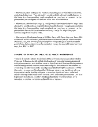 g!!?.0#",%02@#';6'C%,'+,'D2,E.#'F4#'!.%4028'1%"")+G0'C%E4'%0'%..'3#0%2.'H40%(.24-:#,04I'
J,8.G&2,E'3#40%G"%,04!D!RQ,4!&5%.*$&%,-.!8#256!1*#Q,;,%!&55!*.%&,5!.4%&;5,4Q9.$%4!,$!
%Q.!J%263!)*.&!W*#9!1*#-,6,$<!4,$<5.!24.!15&4%,'!'&**3#2%!;&<4!%#!'24%#9.*4!&%!%Q.!
1#,$%!#W!4&5./!,$'526,$<!*.4%&2*&$%4!&$6!#%Q.*!W##6!.4%&;5,4Q9.$%47!!!
g!!?.0#",%02@#'>6'K%,&%0+")'1-%"E#'+/'L<M=<'/+"'3#8)8.%(.#'!%$#"'1%"")+G0'C%E4!D!RQ,4!
&5%.*$&%,-.!8#256!'#$%,$2.!%#!1*#Q,;,%!*.%&,5!.4%&;5,4Q9.$%4!=.I'.1%!*.4%&2*&$%4@!,$!
%Q.!J%263!)*.&!W*#9!1*#-,6,$<!4,$<5.!24.!15&4%,'!'&**3#2%!;&<4!%#!'24%#9.*4!&%!%Q.!
1#,$%!#W!4&5./!;2%!8#256!,$'*.&4.!%Q.!9&$6&%#*3!'Q&*<.!W#*!*.'3'5&;5.!1&1.*!
'&**3#2%!;&<4!W*#9!_?7?T!%#!_?7F?7!!
!
g!!?.0#",%02@#'N6'K%,&%0+")'1-%"E#'+/'L<M;O'/+"'3#8)8.%(.#'!%$#"'1%"")+G0'C%E4'P'Q-24'
%.0#",%02@#'7+G.&'8+,02,G#'0+'$"+-2(20'"#0%2.'#40%(.24-:#,04'*#R8#$0'"#40%G"%,045'2,'
0-#'D0G&)'?"#%'/"+:'$"+@2&2,E'42,E.#'G4#'$.%4028'8%"")+G0'(%E4'0+'8G40+:#"4'%0'0-#'
$+2,0'+/'4%.#I'(G0'7+G.&'2,8"#%4#'0-#':%,&%0+")'8-%"E#'/+"'"#8)8.%(.#'$%$#"'8%"")+G0'
(%E4'/"+:'L<M<O'0+'L<M;OM!
'
!(IIM=P'2T'!;KS;T;*MS6';IQM*6!'MSU'I;6;KM6;2S'I8M!(=8!'''
R&;5.!HJDF!,$'526.4!&!;*,.W!6.4'*,1%,#$!#W!%Q.!.$-,*#$9.$%&5!,442.4!*.5&%,-.!%#!%Q.!
L*#1#4.6!V*6,$&$'./!%Q.!,6.$%,W,.6!4,<$,W,'&$%!.$-,*#$9.$%&5!,91&'%4/!1*#1#4.6!
9,%,<&%,#$!9.&42*.4/!&$6!*.4,62&5!,91&'%47!J,<$,W,'&$%!&$6!U$&-#,6&;5.!,91&'%4!&*.!
6.W,$.6!&4!4,<$,W,'&$%/!2$&-#,6&;5.!&6-.*4.!,91&'%4!8Q,'Q!*.X2,*.!&!4%&%.9.$%!#W!
#-.**,6,$<!'#$4,6.*&%,#$4!%#!;.!,442.6!12*42&$%!%#!%Q.!"HY)!Z2,6.5,$.4!iFT?>A!,W!
%Q.!1*#M.'%!,4!&11*#-.67!J,<$,W,'&$%!;2%!^,%,<&%.6!,91&'%4!&*.!4,<$,W,'&$%!&6-.*4.!
,91&'%4!%Q&%!'&$!;.!W.&4,;53!9,%,<&%.6!%#!5.44!%Q&$!4,<$,W,'&$%!5.-.54!&$6!8Q,'Q!
*.X2,*.!W,$6,$<4!%#!;.!9&6.!2$6.*!J.'%,#$!FT?>F!#W!%Q.!"HY)!Z2,6.5,$.47!P.44!%Q&$!
J,<$,W,'&$%!,91&'%4!&*.!'#$4,6.*.6!$#%!4,<$,W,'&$%!&$6!;.$.W,',&5!.WW.'%4!&*.!&!
*.62'%,#$!,$!.I,4%,$<!.$-,*#$9.$%&5!1*#;5.94!#*!Q&b&*647!!
'
'
'
'
'
'
'
'
'
'
'
'
'
 