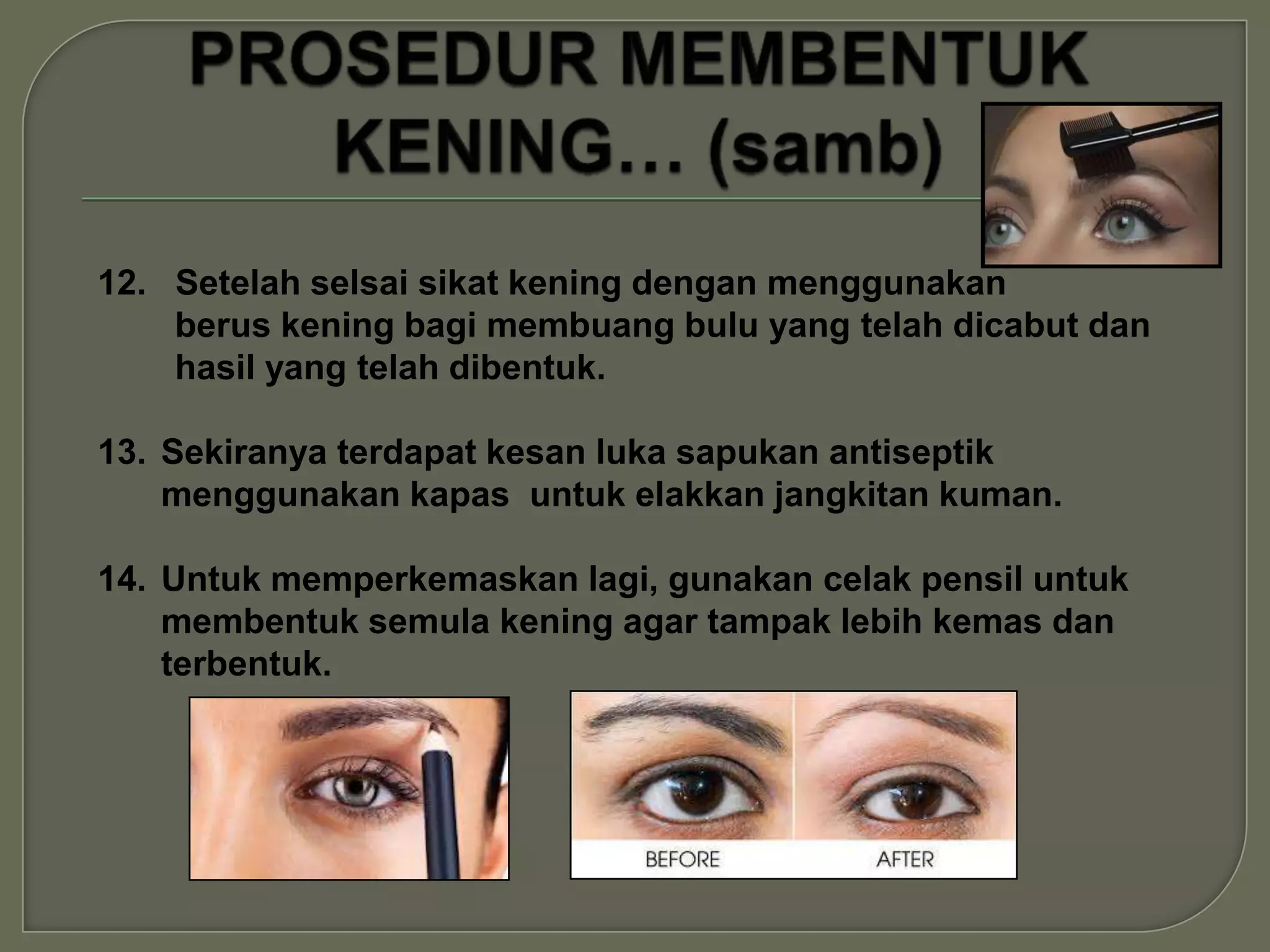 Teknik Menggunakan Brow Pomade Untuk Kening Lebih Kemas