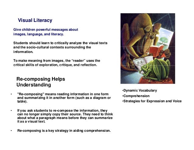 carry visual literacy visual literacy definitions