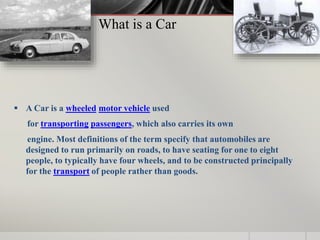 Cars | PPTX