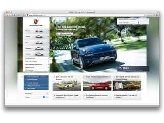Cars, Castles, and Spas | Rob Maigret | UX Week 2012