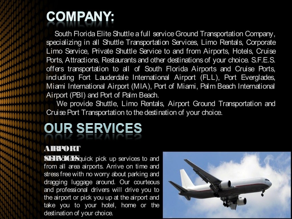 Fort Lauderdale Airport Car Service