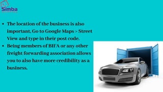 Car Shipment Guide | Simba Shipping | PDF