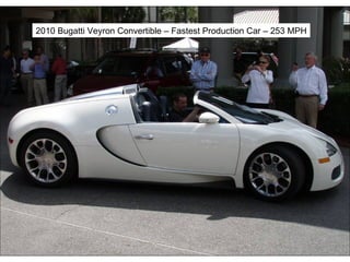 2010 Bugatti Veyron Convertible – Fastest Production Car – 253 MPH 