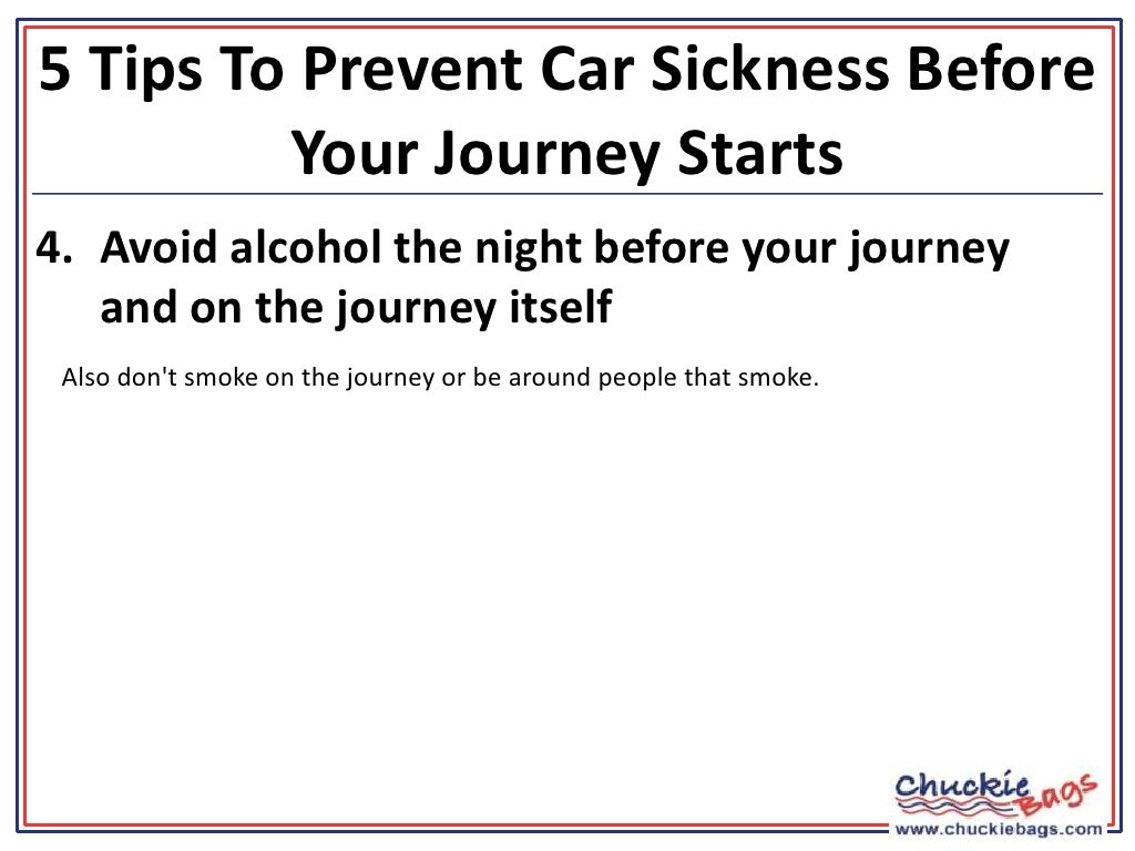 5 Tips To Prevent Car Sickness Before Your Journey