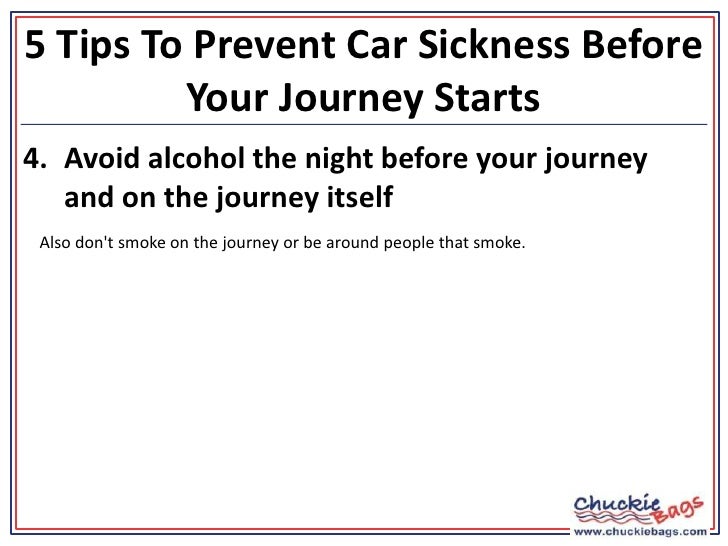 5 Tips To Prevent Car Sickness Before Your Journey