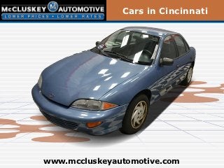 Cars in Cincinnati




www.mccluskeyautomotive.com
 