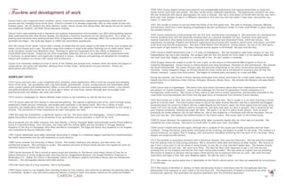 55
2000-2002 Carson begins having more powerful and unexplainable experiences that expose sensitivities to visual and
tactile stimuli, both seen and unseen. She later recalls similar childhood experiences. The experiences transform her work.
She has revelations with dancer photographs; her style is realized. She has a vivid dream of herself with red hair (her hair’s
birth color that changes at age 2) in different centuries in time with one man she meets 3 days later, and another she
meets 12 years later.
2001 She travels to Greece to sail and meet the family of her first great love. She sails to Amorgos, Donousa, Mikonos,
and Santorini, which has a mind-opening archaeological dig with architecture similar to Frank Lloyd Wright (a place sited as
the possible Atlantis)
2002 Carson experiences a long breakup with her first love, and becomes increasingly ill. She associates the emotional loss
and her breaking heart with her physically breaking heart as a physical metaphor for loss. Explores many alternative
medical treatments after being incorrectly diagnosed with depression and prescribed Prozac, which she refuses. She
experiences increasingly frequent and dramatic supernatural occurrences with numbers, astral travel, time-warps, and other
outer-body and internal progressions. She sees a Reiki Master from Hiroshima. During session, the top of her skull opens
and a beam of light shoots out. She sees a Samurai warrior appear to kill himself. His eyes look like hers.
2003 Carson’s health deteriorates over 2 1/2 years of misdiagnosis. She has emergency open-heart surgery on July 3rd.
Independence Day has a new meaning. Her surgeon tells her that she should not have made it to his operating table; that
she must have God, Angels, Guardians or a strong will to live. He can’t explain it medically.
2004 Surgery leaves her unable to sculpt for over a year, so she enters an International MBA program to focus on
Creativity Management. Carson moves to Vienna Austria and views Kunsthaus, Viennese art and architecture. She attends
the Royal Viennese Ball. She meets Africans daily and becomes enlightened to the often conservative and prejudiced
Viennese. Carson frequents Sagya, an African-owned live music venue and is introduced to musicians from all over the
African continent. Learns from local artists. She begins to combine paint and poetry on x-rays and MRIs.
During the summer, she travels to Rome, learning techniques from artists, and Greece for a multi-week sailing trip through
islands from Kos to Kalimnos, Chios, Patmos, Amorgos, Donousa, Naxos, Paros. She attends the Olympics and sees Bjork’s
performance.
2005 Carson lives in Copenhagen. She learns from local artists and learns about Islam from traditional and modern
perceptions of Turkish immigrants. Learns of the challenges for 2nd and 3rd generation Turkish immigrants in a
homogenous, small country. She moves to Paris, learns to sew from a master seamstress, and becomes embroiled in the
racial strife occurring between the French and the open entry of immigrants from formerly French colonies.
2007 Riots break out in Paris. She views overwhelming prejudice and hate. She is caught in a riot after watching a soccer
game at a formal event. The French police refuse to escort her down Avenue Marceau, and she is attacked and dragged
screaming down the street by 8 North African (called Mugrab by the French) teens, her dress ripped from her body, arms
nearly torn from her body, necklace used to strangle her, and eyes wide open as mace is sprayed. She is shocked by the
poor hospital conditions, realizing she might die there. She spots 2 of the 8 in police arrest photos – both arrested
previously for similar behavior, but no one follows up. She is also stalked by a Frenchman and told by the police, that he
must just love her. She realizes the ineffectiveness of the French police. She moves back to the United States.
2008/9 Carson develops the suspension systems after glass companies explain why her vision was not possible. She
completes her vision anyway. She learns to install LEDs, to weld, pour resin, and solder.
2009 Carson’s health deteriorates again, although she is unaware of the causes and initially associates with her heart
condition. During this period, using similar techniques as her sculpting, she begins to sculpt for the body. The medium is a
natural extension, an organic flow of draping, color and pattern sensibility enhancing the true work of art, the body. Many
designs are sculptural and painted.
2010 She attends an ayawaska ceremony with a Dominican Shaman (who says he’s Peruvian). She has powerful kundalini
that the shaman tries to stop during ceremony. She is covered in white light and held by an elder woman. She returns to
age 3 and a voice says to not be afraid of losing breath, to just die, to trust and she’ll awake later. The shaman attacks
her energetically the next day. Her urine turns black. She asks her Mom what happened at age 3 and told she was
standing next to the fireplace and had her first major tachycardia incident. She was white as a ghost and not breathing.
She moves to Sedona to discover she has heavy metal toxicity due to exposure from her art work. She visits the Hopi
reservation and helps a Hopi Seer save fledgling eagles. He tells her she’s a Seer.
2011 She meets her second great love in September at the French cultural center, but they are separated by circumstance
9 months later.
2012 She moves to Brooklyn in January. In April, she becomes ill and in June learns that her tricuspid pig valve has
deteriorated from exposure to toxic molds in her live/work loft. The Department of Health is involved as are other
bureaucratic agencies. She associates her physical experience with the emotional separation.
Carson Case’s rare congenital heart condition, dance, travel and synesthetic experiences significantly affect both her
process and the changing forms of her work. Carson’s interest is to develop organically, with no clear sense of time and
limitless space. Her art subjects are often dancers, nudes, nature, horses and sailing ships. She always strives for stylistic
and intellectual freedom, and finds formal education limiting.
Carson Case’s early painting style is figurative and explores impressionism and surrealism, but after photographing dancers
while experimenting with slow shutter speeds, she develops a rhythmic expression for her painting work. As a result, her
painting work becomes more abstracted with hints of figurative elements. Her paintings reflect her sculptural work, and a
synthesis has begun. Her style also begins to reflect her synesthetic experiences.
Over the course of her career, Carson uses a variety of media that are quite unique to her body of work, such as glass and
metal, circuit boards and x-rays. The works range from medium to large-scale works. Paintings are on sheet metal, metal
studs and glass, reused from demolition sites. Paintings on glass are suspended from the ceiling, or displayed in
handcrafted wood stands. Sculptures are often suspended, balanced, and are to be implemented on monumental scale
in fountains, on grand lawns, and organically integrated in nature. Sculptures and paintings are designed for installation
indoors and outdoors to interact with nature and architecture.
Carson is an extremely intellectual artist in terms of her themes and perspectives, however when she works and begins to
create pieces, she works with abandon, allowing forms to flow freely. Some pieces are pure emotion. Others are
observations and reflections.
Timeline and development of work
SIGNIFICANT DATES
1970 Carson was born with a rare congenital heart condition, which significantly affects both her process and changing
forms of her work. Her grandfather was a big band leader; grandmother, artistic, entrepreneurial and fashionable; great
uncle, concert pianist and mathematician; father, a rock with sensitivity and ever-expanding mind; mother, a jazz pianist
and political bulwark who enrolls her at an early age in dance, art and music classes although later encourages more
practical pursuits and abilities, like math and science.
1975 Carson’s cardiologist Dr. Marion Molthan takes Carson to her horsefarm to ride for the first time.
1977-8 Carson takes her first classes in charcoal and painting. She spends a significant part of her youth through young
adulthood in ballet and jazz rehearsals, and studies with luminaries in the dance world. Born into a family of many
musicians, she readily plays clarinet and piano, but focuses on dance. She begins to ride horses bareback on the canals in
Arizona. The sensations of these experiences are seen throughout her work.
1980 She loses her Grandfather, a significant figure in her life. She shuts down and disengages. Carson’s philosophical,
global and political interests can be attributed to her grandfather and are prevalent in much of her work.
She is accepted into the ballet company that Jean Allenby, a former Stuttgart Ballet internationally-renown Prima ballerina,
forms in Evansville Indiana. Over the years, she trains with the Joffrey Ballet and Gus Giordano in Chicago, National
Academy of the Arts in Champaign, Alvin Ailey and Merce Cunningham, The Edge and Dance Arts Academy in Los Angeles,
and Campanhia de Danca’s Deborah Colker.
1987 Carson rebelliously quits ballet (although reconvenes in college to a moderate degree resulting from breathlessness).
Her health deteriorates and she self-medicates to avoid doctors.
1988 Carson attends the University of Miami, Oxford. She studies chemistry and calculus, and then enters the
architecture program. She continues to sculpt. She explores the work of Antoni Gaudi and joins the equestrian team for
unlimited access to horses and riding.
1990 Carson becomes ill. She is forced to leave school and transfers to The Herron (now Hope) School of Fine Art at
Indiana University to study sculpture with Jean-Paul Darriau (Guggenheim Museum, the Joseph Hirshhorn Collection in
Washington D.C., Walker Art Center in Minneapolis, Denver Art Museum, Galleria Schneider in Rome, and the Smithsonian
Institute.). She photographs dancers with slow shutter.
1995 Her friend dies of a drug overdose. She is inconsolable.
1999 Carson moves to Los Angeles after traveling Europe for four months, and continues to develop her painting style, but
is unsatisfied. Nudes in clay and metal sculptured dancers covered in fabric and plaster mâché are her preferred medium.
 