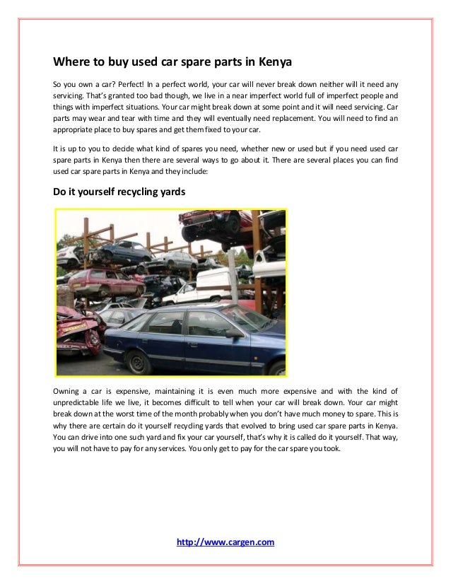 Car spare parts in kenya