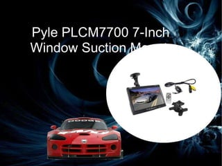 Get The Best Car Speaker Sounds Ever... High Quality Speakers With  Brand Names Available Pyle PLCM7700 7-Inch Window Suction Mount Pyle PLCM7700 7-Inch Window Suction Mount  Pyle PLCM7700 7-Inch Window Suction Mount  