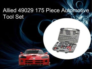 Allied 49029 175 Piece Automotive Tool Set 
