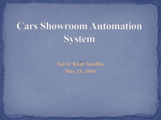 Satvir Kaur Sandhu
May 25, 2016
 