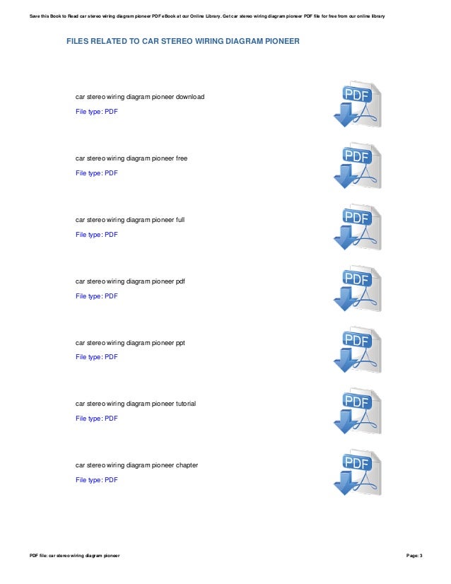 Pioneer Car Audio Wiring Diagram from image.slidesharecdn.com