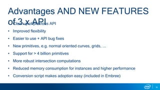 Embree Ray Tracing Kernels | Overview and New Features | SIGGRAPH 2018 ...