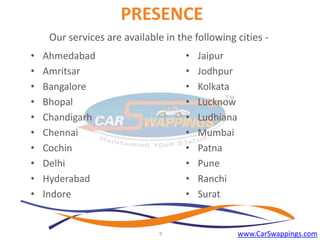 CarSwappings: Now Travel without paying anything in your visiting city..