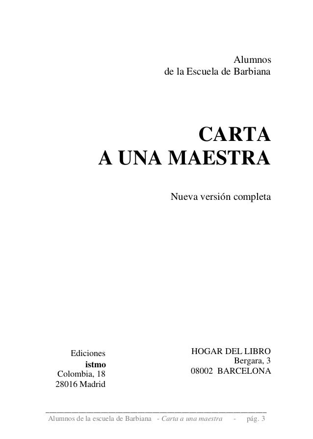 Carta a-una-maestra