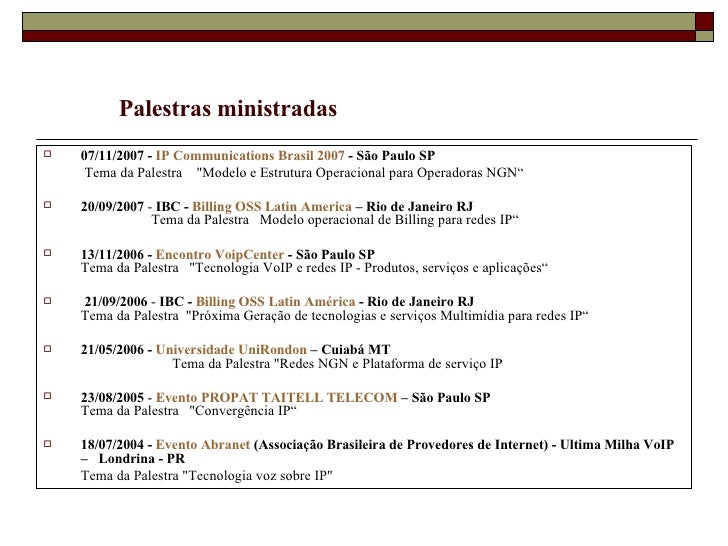 Carta De ApresentaçãO