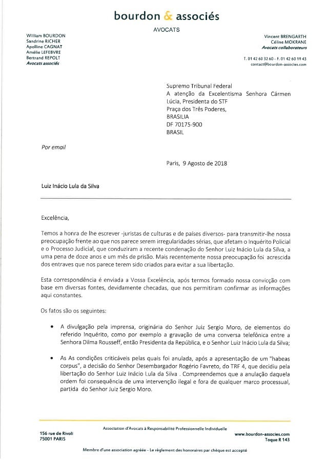 Carta De Apresentação Jurista