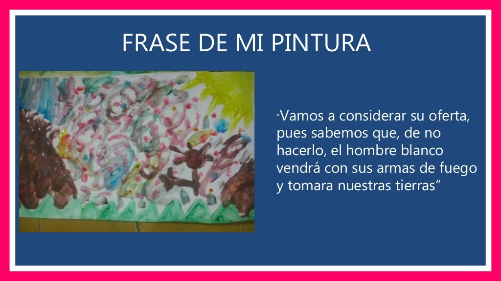 Carta del gran jefe seattle de la tribu de los swamish a